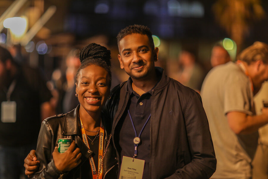 ZANOG community members at a networking evening